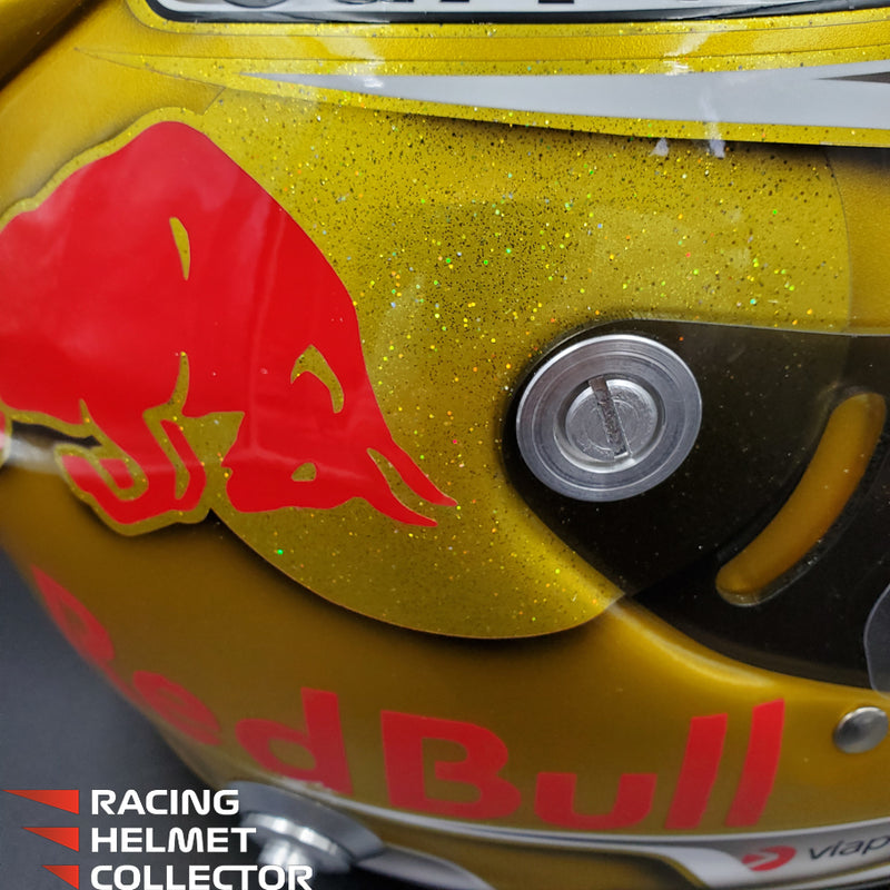 Max Verstappen Signed Helmet Visor 2021 Championship Year Autographed Display Tribute F1 Helmet Full Scale 1:1 AS-02580