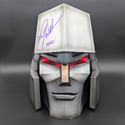Megatron Signed Transformers Modern Icons Helmet Frank Welker Autographed Replica Full Scale 1:1 AS-02925