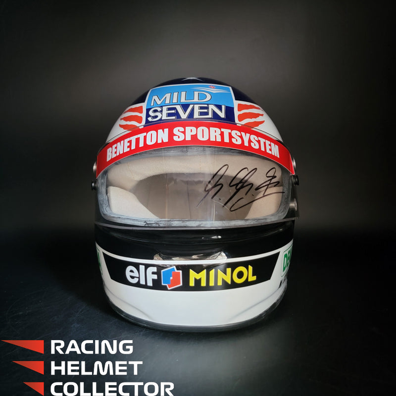 Michael Schumacher Signed Helmet Visor 1994 Red Display Tribute Autographed Full Scale 1:1 AS-00679
