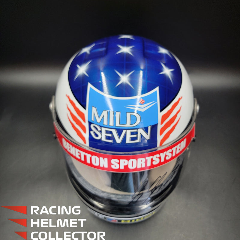 Michael Schumacher Signed Helmet Visor 1994 Red Display Tribute Autographed Full Scale 1:1 AS-00679