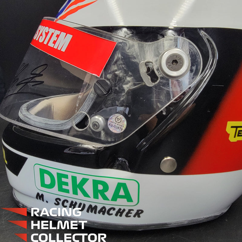 Michael Schumacher Signed Helmet Visor 1994 Red Display Tribute Autographed Full Scale 1:1 AS-00679