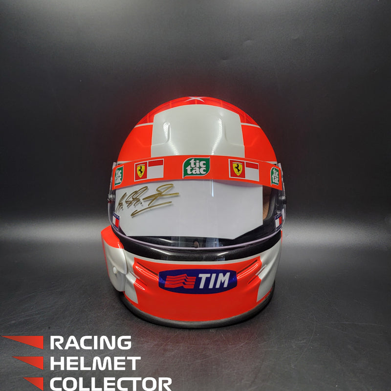 Michael Schumacher Signed Helmet Visor 2000 USGP Version BELL Limited Edition Replica 10/20 Tribute Autographed Clear Visor Full Scale 1:1  AS-00762