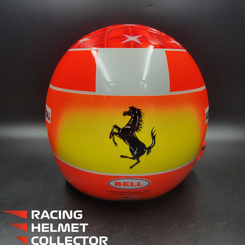 Michael Schumacher Signed Helmet Visor 2000 USGP Version BELL Limited Edition Replica 10/20 Tribute Autographed Clear Visor Full Scale 1:1  AS-00762