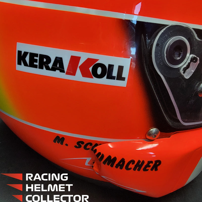Michael Schumacher Signed Helmet Visor 2000 USGP Version BELL Limited Edition Replica 10/20 Tribute Autographed Clear Visor Full Scale 1:1  AS-00762
