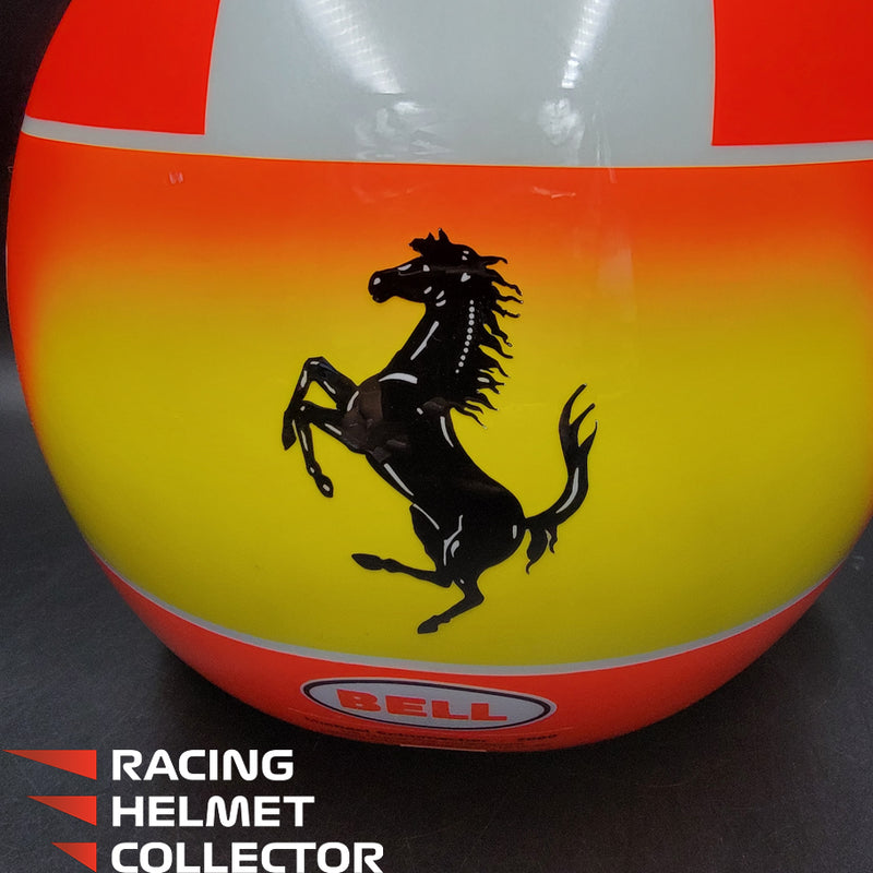 Michael Schumacher Signed Helmet Visor 2000 USGP Version BELL Limited Edition Replica 10/20 Tribute Autographed Clear Visor Full Scale 1:1  AS-00762