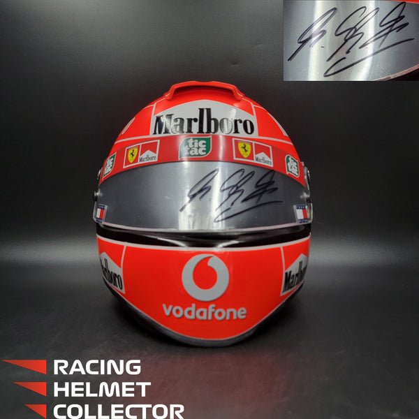 Michael Schumacher Signed Helmet Visor 2004 Display Tribute Autographed Full Scale 1:1 AS-00676-SOLD