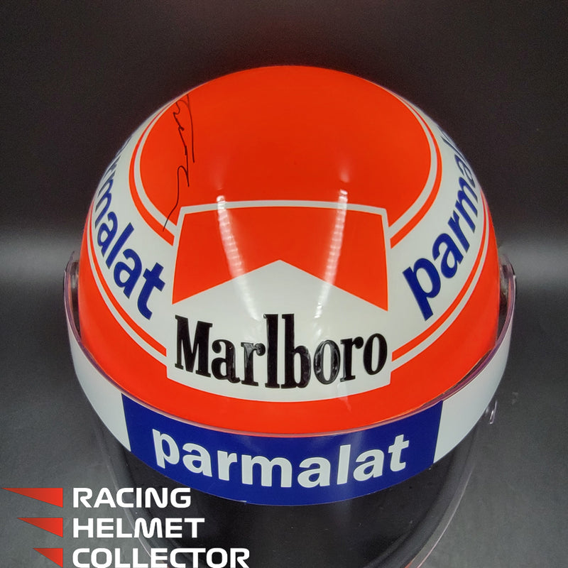 Niki Lauda Signed Helmet Direct Autograph 1984 Display Full Size 1:1 AS-01445
