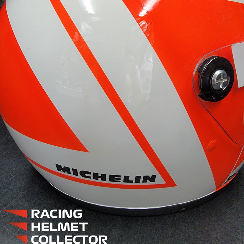 Niki Lauda Signed Helmet Direct Autograph 1984 Display Full Size 1:1 AS-01445