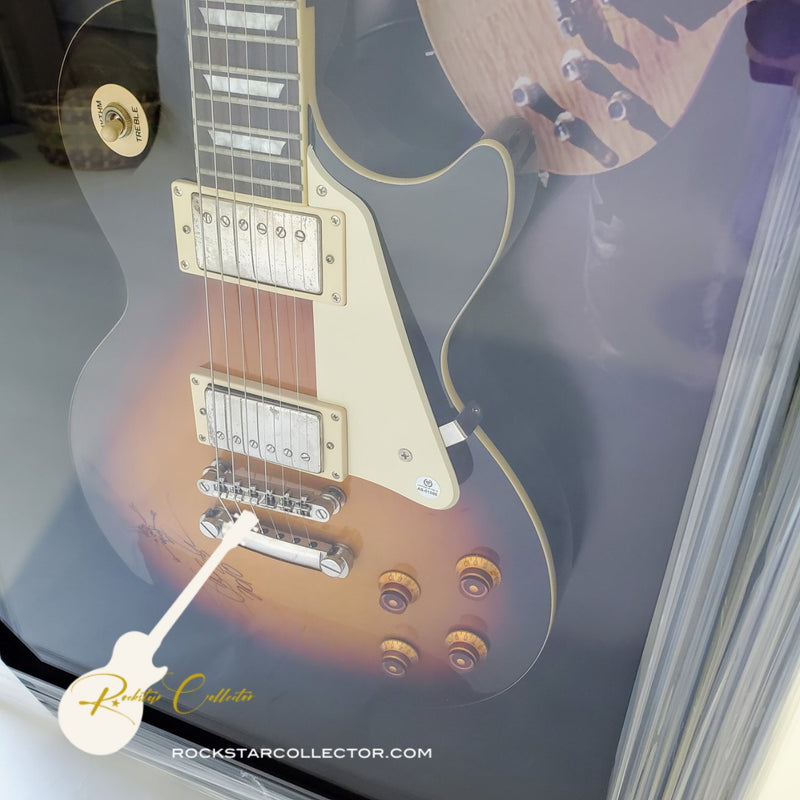Slash Guns N' Roses Signed Guitar Frame Premium Epiphone Autographed Les Paul AS-01086 - SOLD