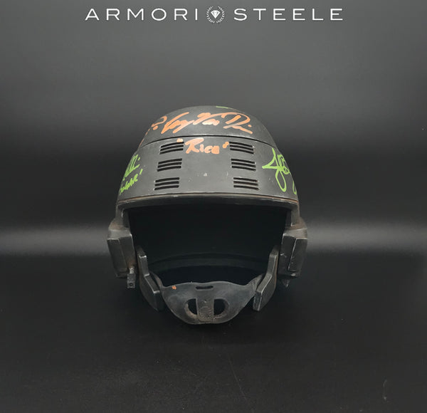 Starship Troopers Helmet - 7 signatures  AS-03576