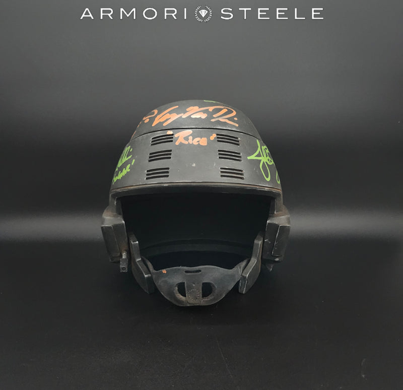 Starship Troopers Helmet - 7 signatures  AS-03576