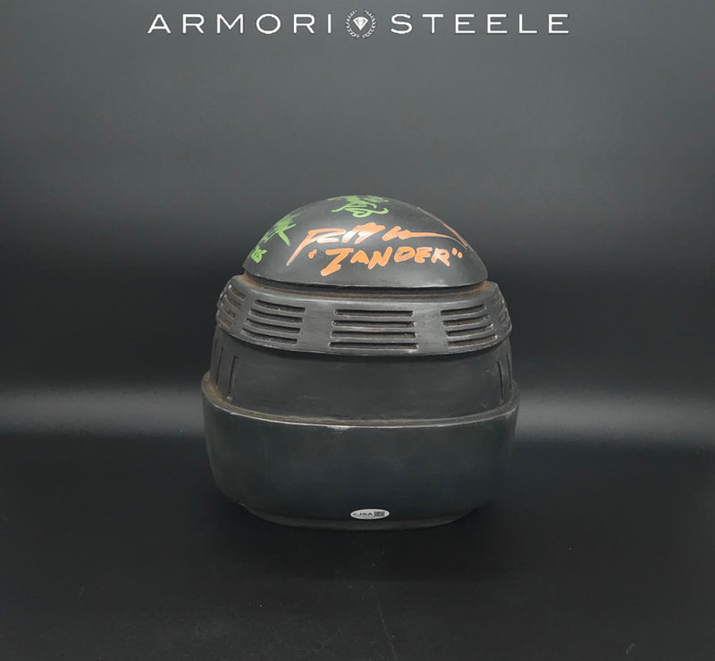 Starship Troopers Helmet - 7 signatures  AS-03576