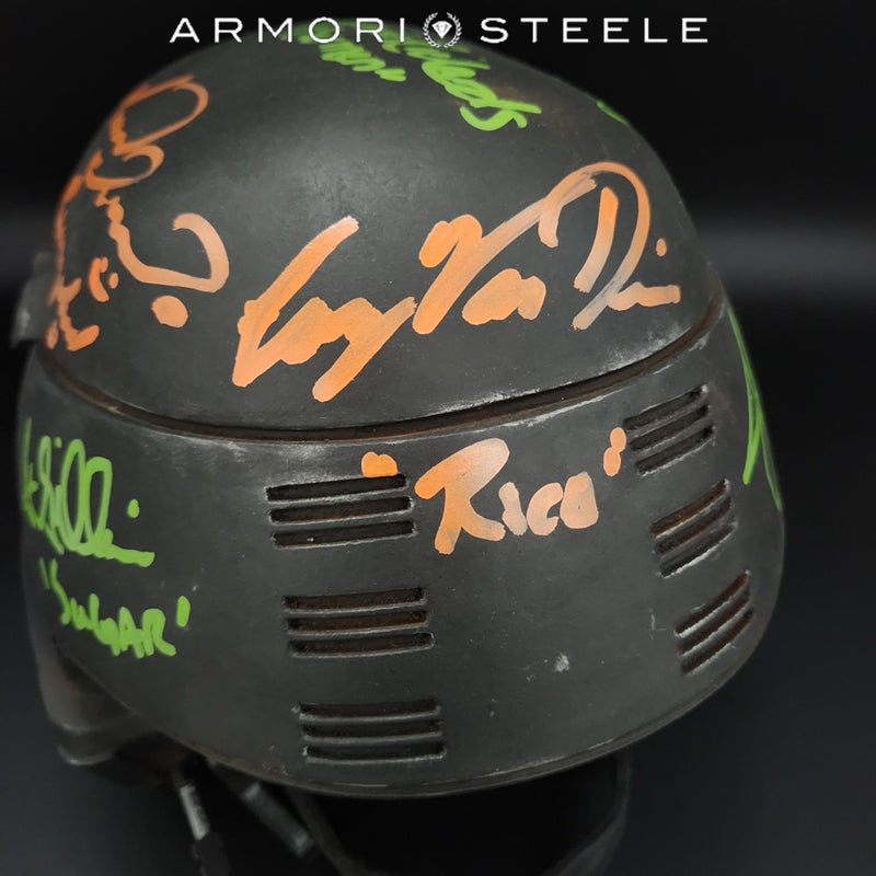 Starship Troopers Helmet - 7 signatures  AS-03576