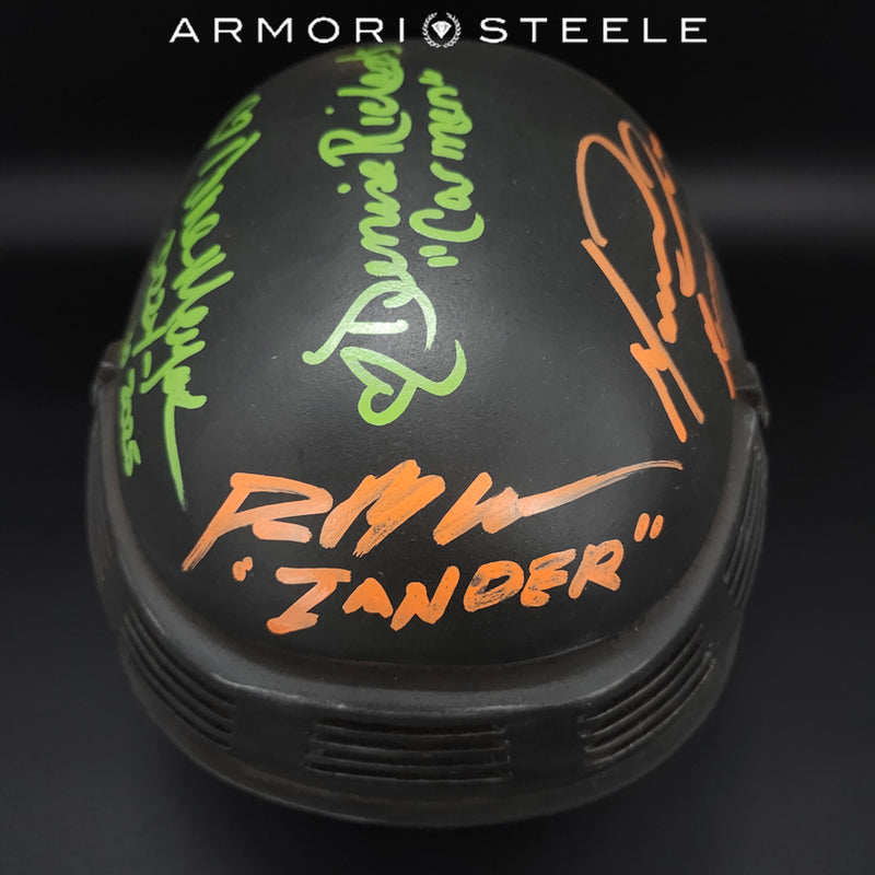Starship Troopers Helmet - 7 signatures  AS-03576