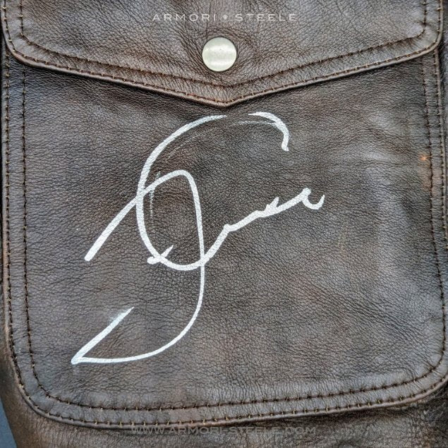 RESERVED: Top Gun Signed Leather Jacket Tom Cruise Autographed JSA Replica Full Scale 1:1 AS-02921
