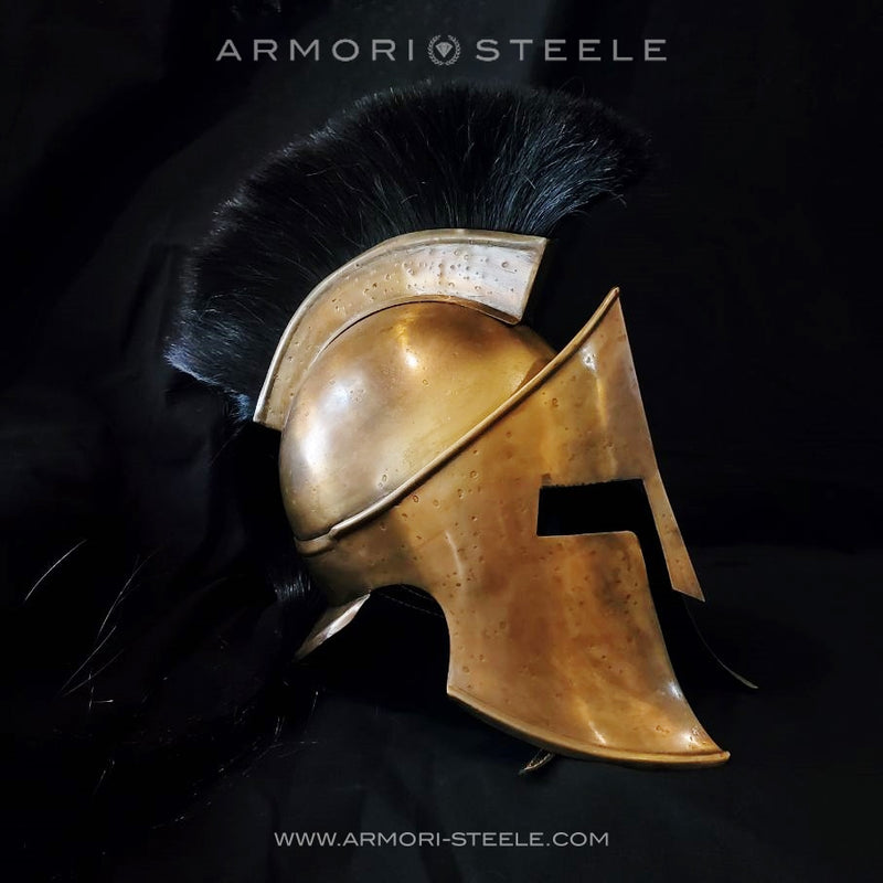 "300" SPARTAN HELMET SIGNED BY GERARD BUTLER PREMIUM EDITION AUTOGRAPHED FULL SCALE - SOLD