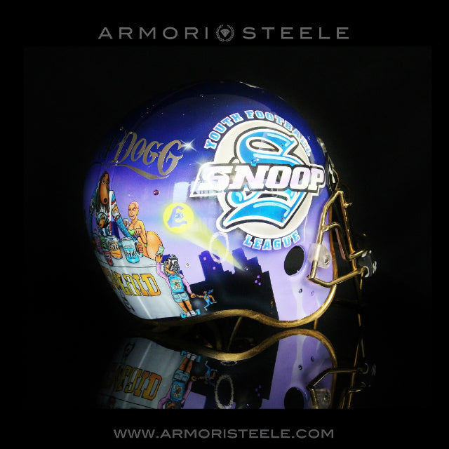SNOOP DOGG COOLAID FOOTBALL HELMET - SOLD