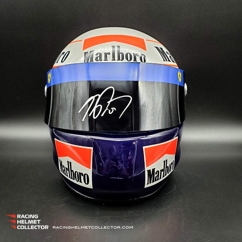 Alain Prost Signed Helmet Visor 1990 Display Tribute Full Scale 1:1 AS – ARMORI STEELE Alain Prost Signed Helmet Visor 1990 Display Tribute Full Scale 1:1 AS – ARMORI STEELE