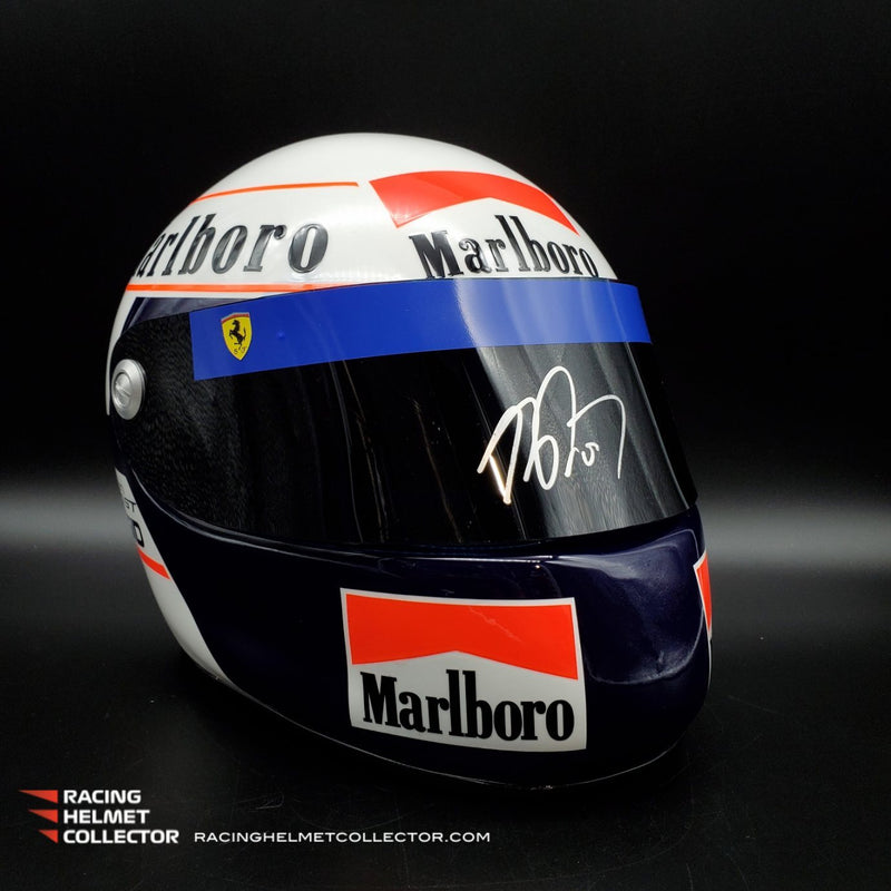 Alain Prost Signed Helmet Visor 1990 Display Tribute Full Scale 1:1 AS – ARMORI STEELE Alain Prost Signed Helmet Visor 1990 Display Tribute Full Scale 1:1 AS – ARMORI STEELE