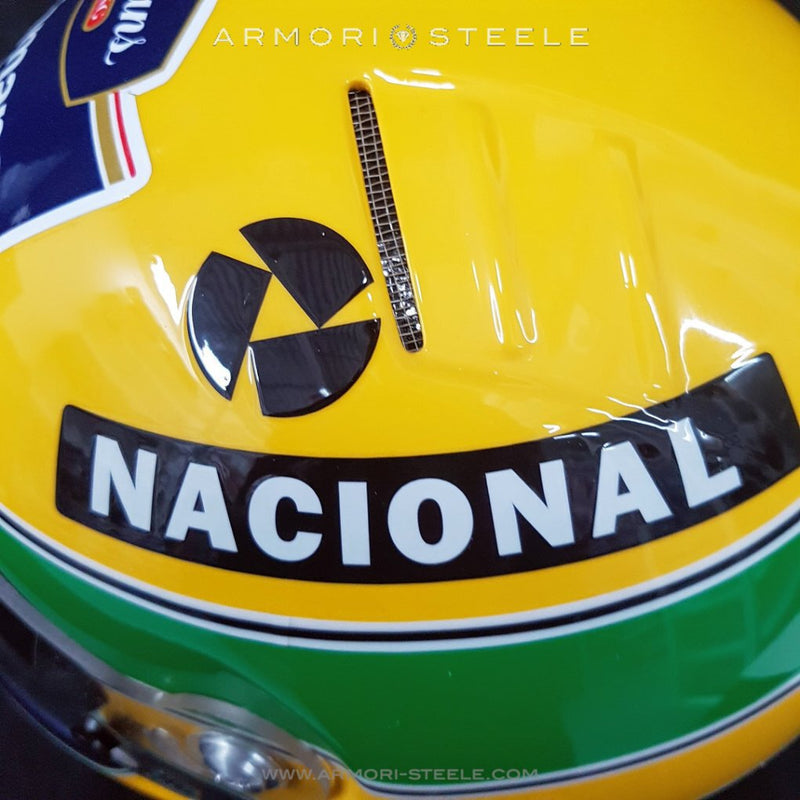 Ayrton Senna Signed Helmet 1994 Tribute Autographed Visor Full Scale 1:1 AS-00660 - SOLD