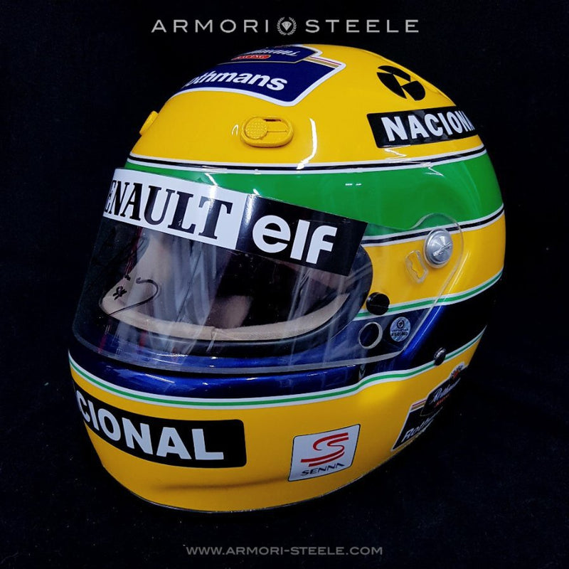 Ayrton Senna Signed Helmet 1994 Tribute Autographed Visor Full Scale 1:1 AS-00660 - SOLD