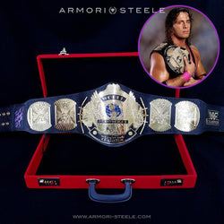 Bret Hitman Hart Signed Belt WWF Premium Replica Full Size Autographed - SOLD OUT