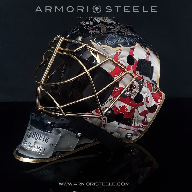 "REDNESS OF PRIDE"  GOALIE MASK SIGNED BY CAREY PRICE | PRESTIGE COLLECTION