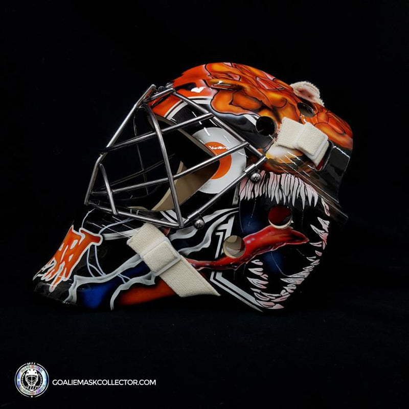 Carter Hart Signed Philadelphia Flyers FULL SIZE Goalie Mask Helmet JSA COA