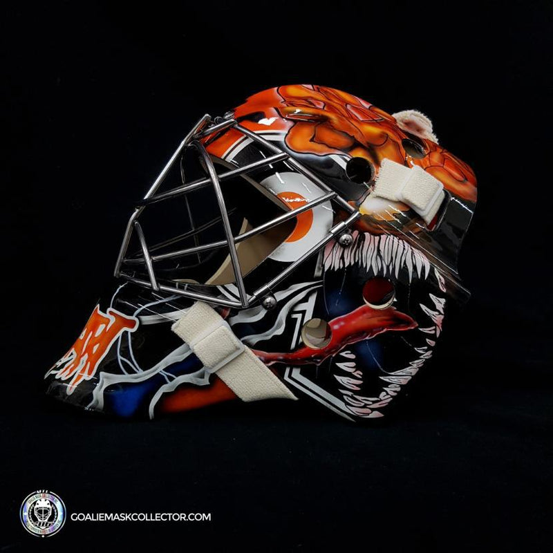 Hart's Mask Carter Hart Unsigned Goalie Mask 2021 Philadelphia Venom Carnage ...