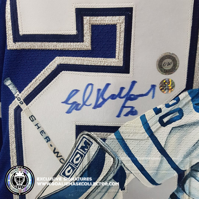 Ed Belfour Signed Jersey Toronto Maple Leafs Blue CCM Autographed – Goalie  Mask Collector