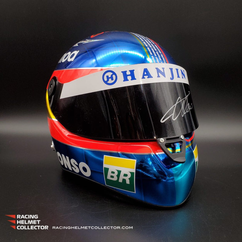 Fernando Alonso 1/2nd scale helmet 2018 Toyota WEC Le Mans by Bell Sports Fernando Alonso 1/2nd scale helmet 2018 Toyota WEC Le Mans by Bell Sports