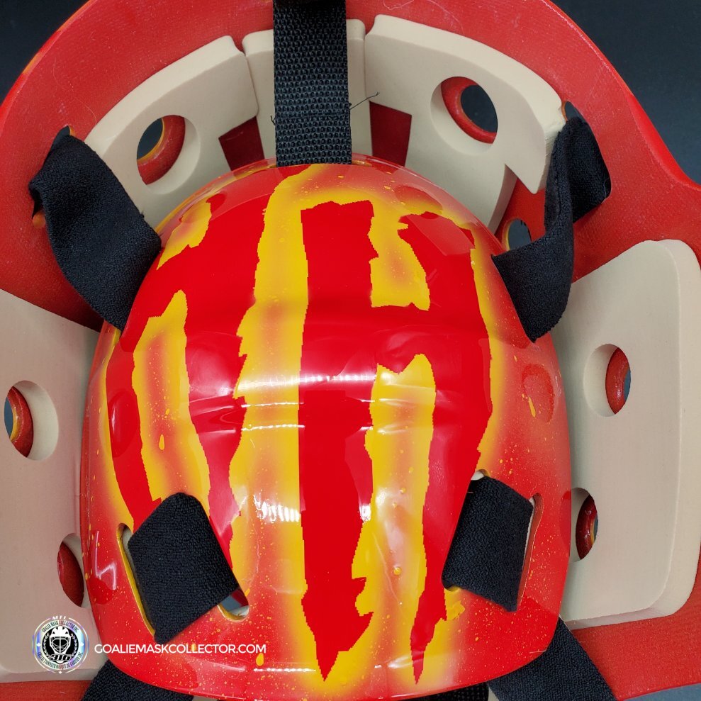 Hulk Hogan Signed Goalie Mask WWF Hulkamania Tribute Signature Edition ...