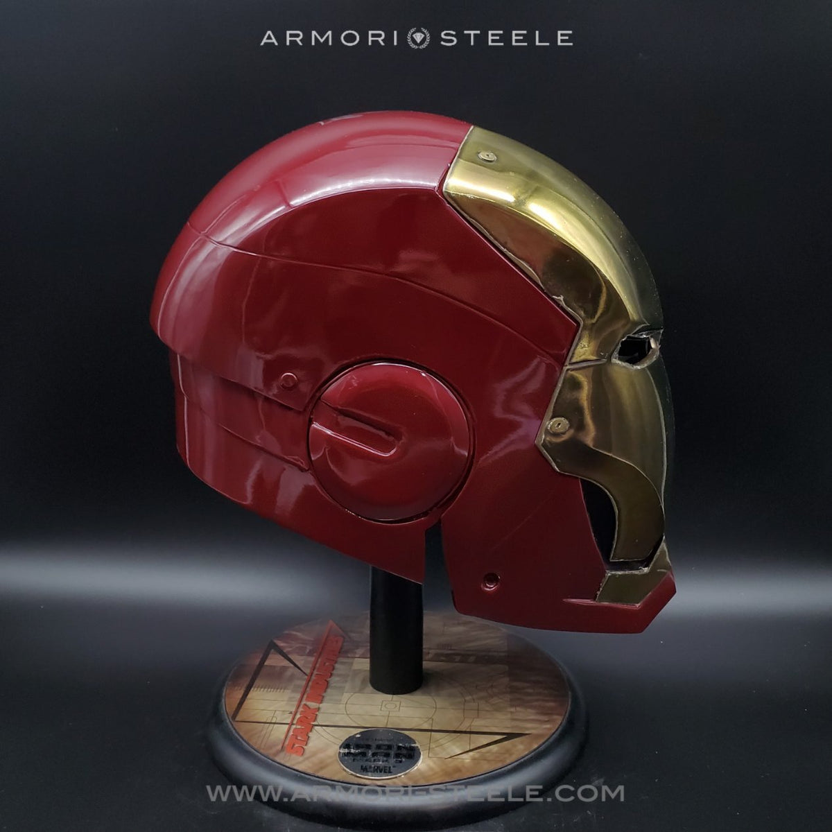 Iron Man Signed Helmet Stan Lee Studios Premium Replica Mark III (713 – ARMORI STEELE Iron Man Signed Helmet Stan Lee Studios Premium Replica Mark III (713 – ARMORI STEELE