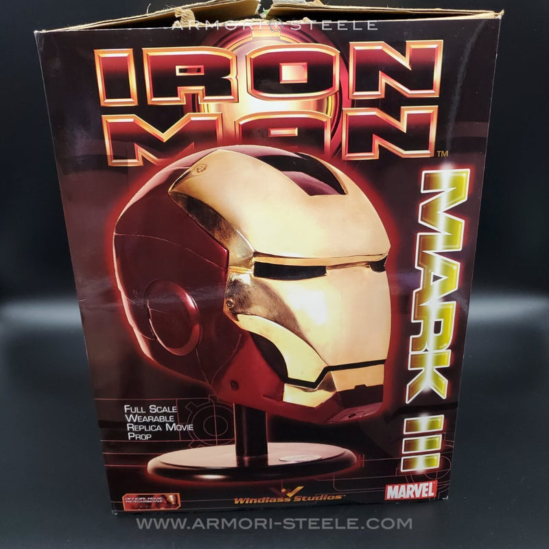 Iron Man Signed Helmet Stan Lee Windlass Studios Premium Mark III (260 of 1,500) Autographed Full Scale 1:1 AS-01857 - SOLD