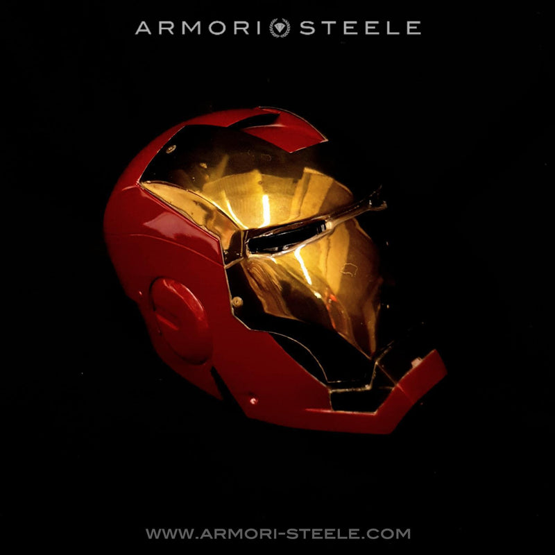 Iron Man Signed Helmet Stan Lee Studios Premium Replica Mark III (713 of 1,500) Autographed Full Scale 1:1 AS-01812 - SOLD