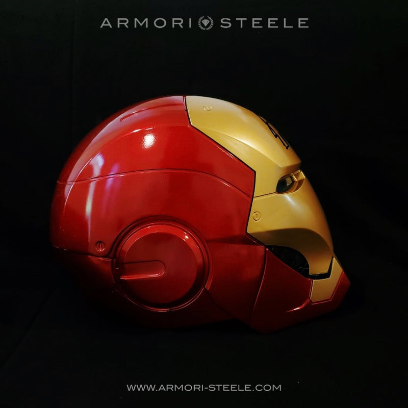 full scale iron man helmet IRON MAN HELMET SIGNED BY STAN LEE STANDARD EDITION FULL SCALE 1:1 - S – ARMORI STEELE