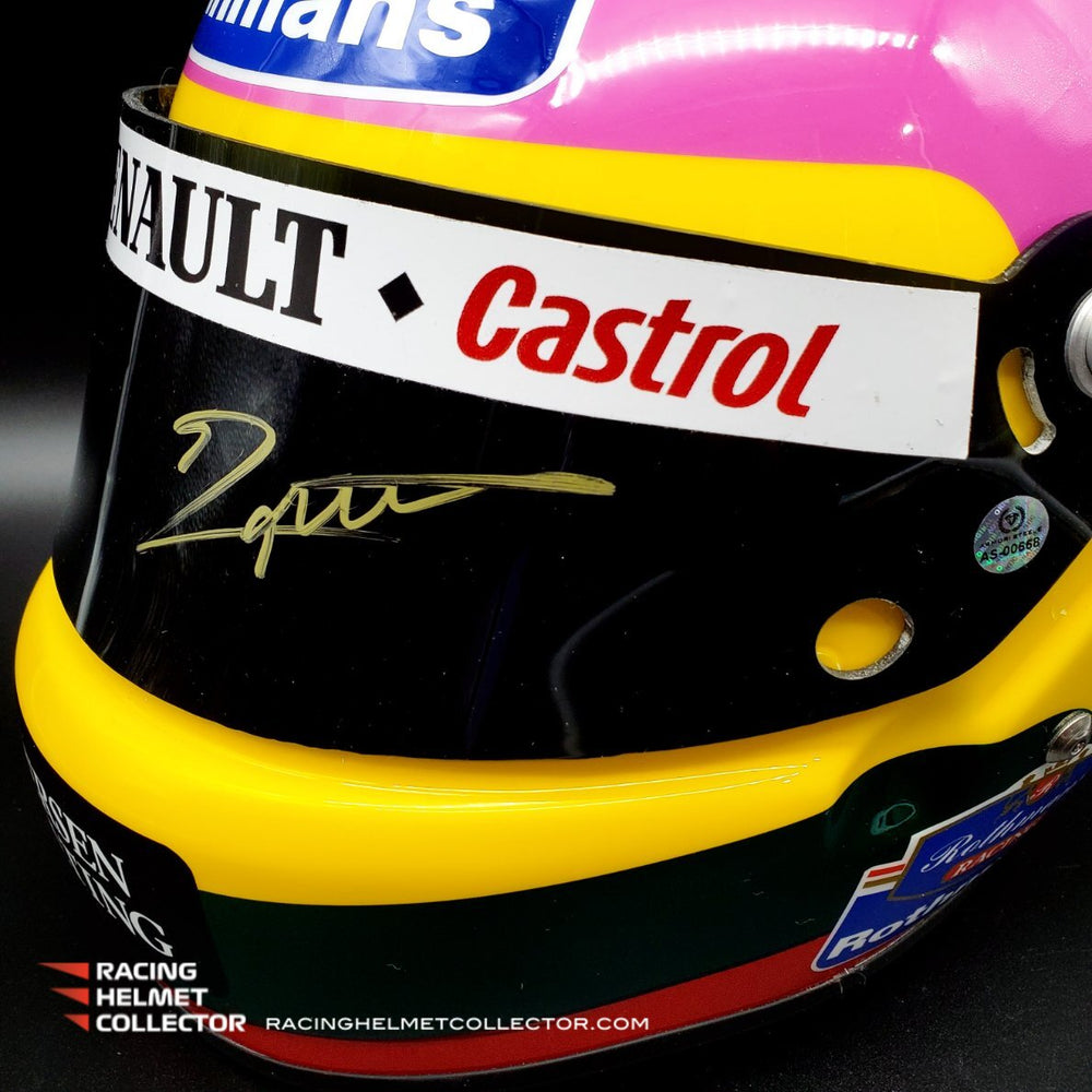 Jacques Villeneuve Signed Helmet Visor 1997 Autographed Display Tribut –  ARMORI STEELE | Sports & Entertainment Memorabilia