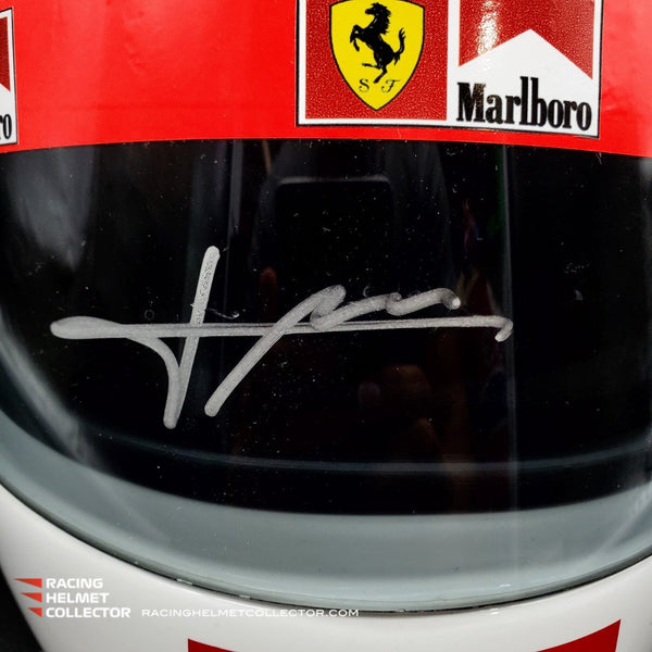Jean Alesi Signed Helmet Visor 1995 Autographed Display F1 Helmet Full Scale 1:1 AS-02193-SOLD