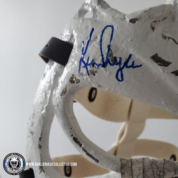 KEN DRYDEN SIGNED GOALIE MASK PRETZEL MONTREAL AUTOGRAPHED HIGH GRADE TRIBUTE MASK