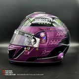 Glitz Customs - Lewis Hamilton with custom made helmet