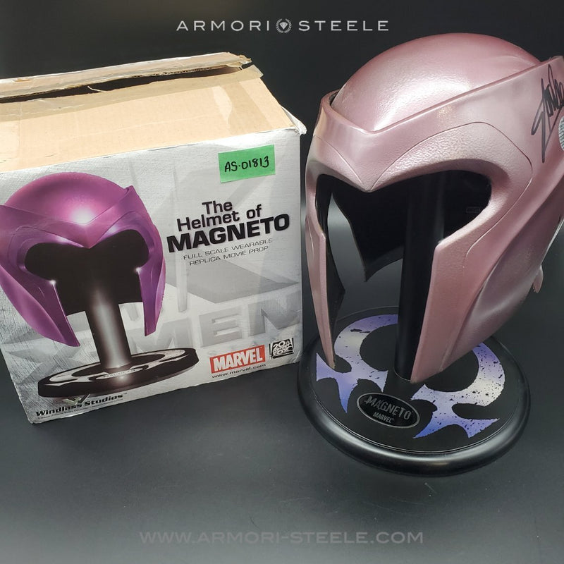 Magneto Signed Helmet Stan Lee Windlass Studios X-Men (125 of 2006) Autographed Full Scale 1:1 AS-01813
