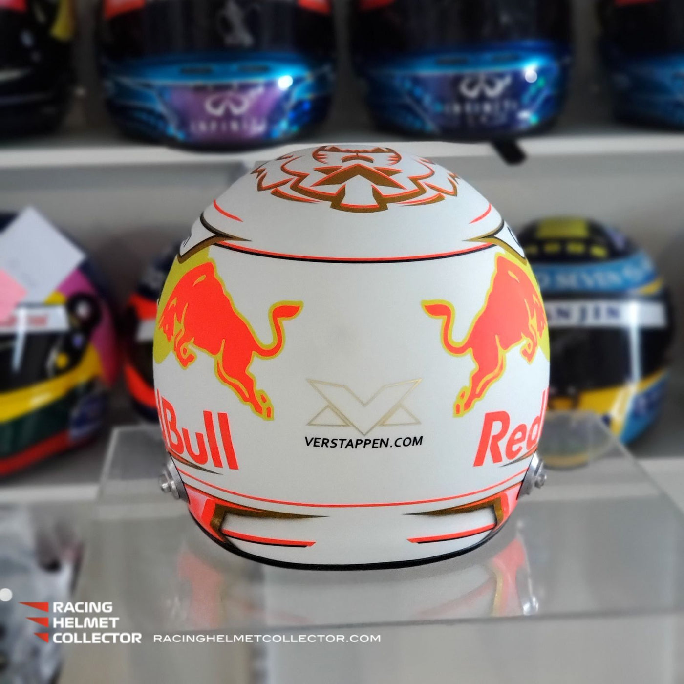 Max Verstappen Signed Helmet Visor 2021 Championship Year