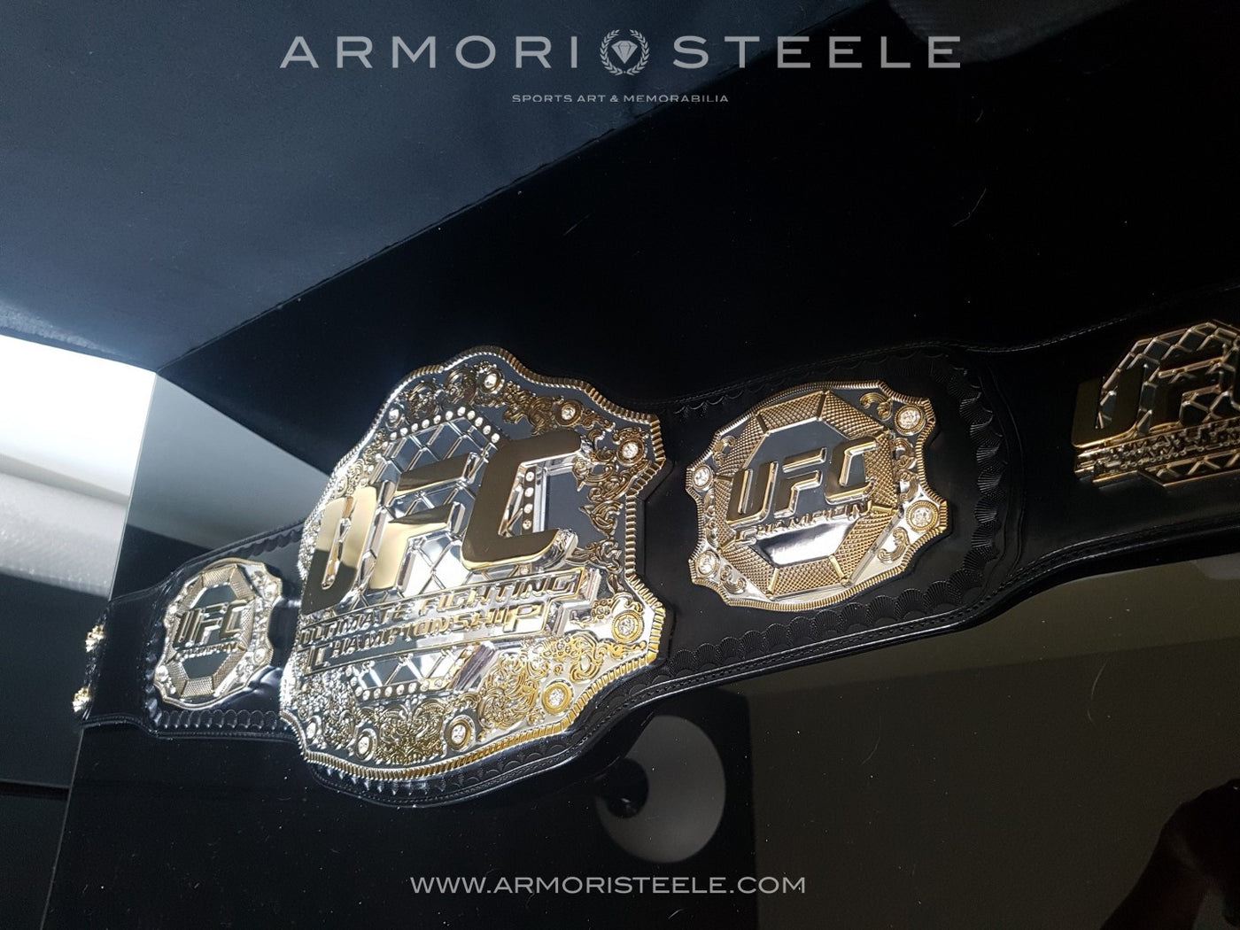 UFC CHAMPIONSHIP BELT SIGNED AUTOGRAPHED BY MICHAEL BISPING - 5 LBS - –  ARMORI STEELE | Sports & Entertainment Memorabilia