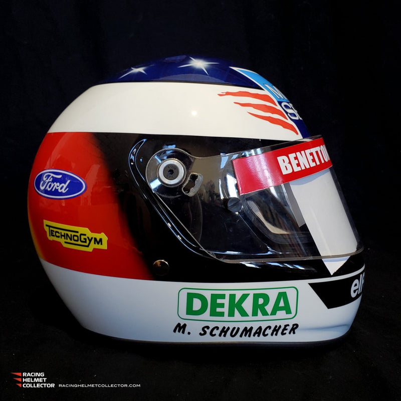 Michael Schumacher Signed Helmet Visor 1994 Red Display Tribute Autographed Full Scale 1:1 AS-00679