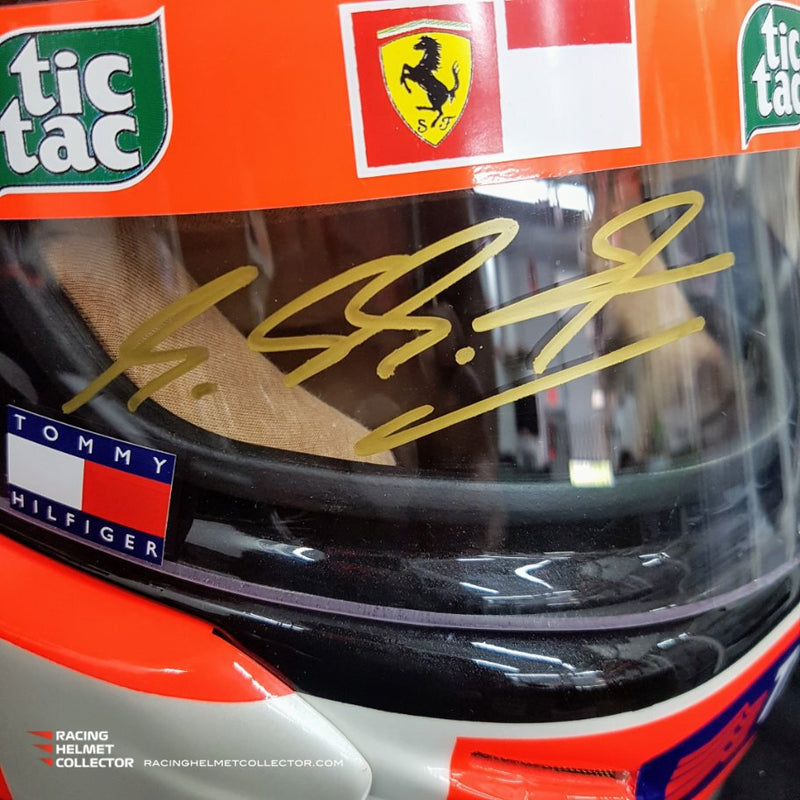 Michael Schumacher Signed Helmet Visor 2000 USGP Version BELL Limited Edition Replica 10/20 Tribute Autographed Clear Visor Full Scale 1:1  AS-00762