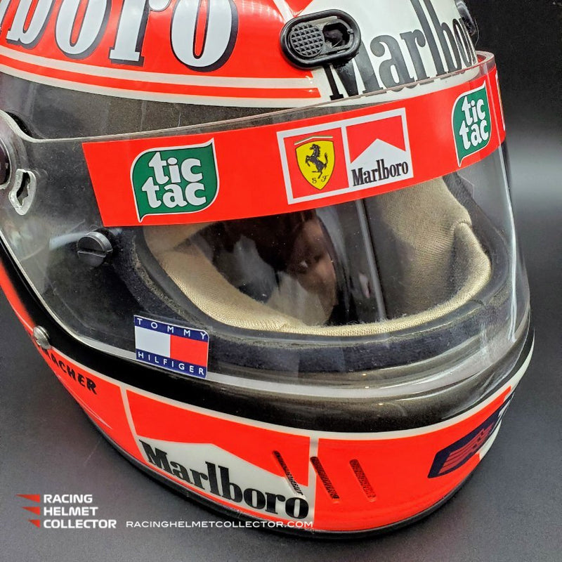Michael Schumacher Signed Helmet 2000 Direct Signed on Official BELL Helmet Duo Mashup Tribute 1:1 Full Scale AS-02383-SOLD