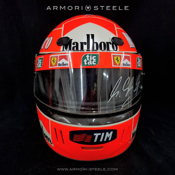 Michael Schumacher Signed Helmet 2003 Tribute CS Edition on BELL  Helmet Autographed Clear Visor Full Scale 1:1 AS-00661
