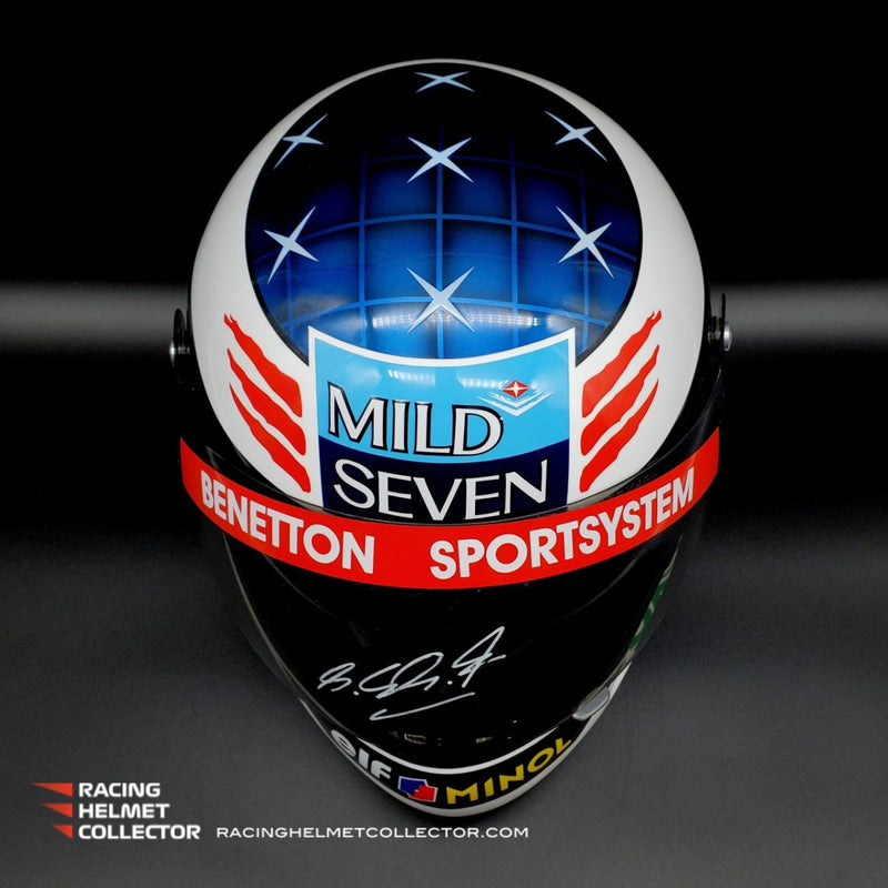 Michael Schumacher Signed Helmet Visor 1994 Red Autographed Display Tribute Full Scale 1:1 AS-00688