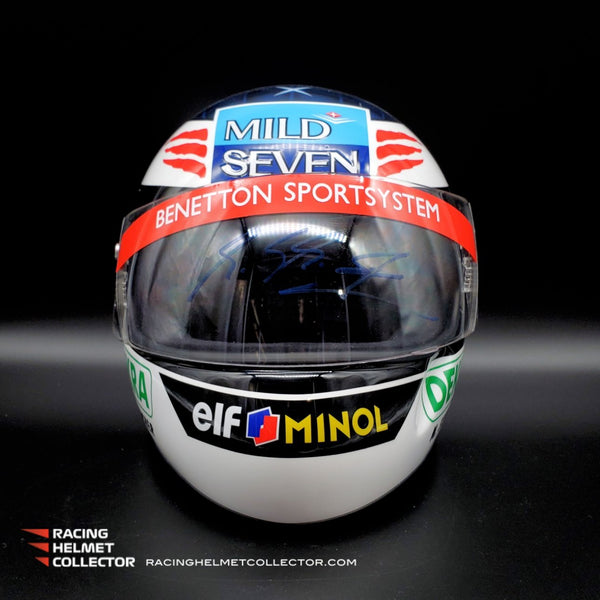 Michael Schumacher Signed Helmet Visor 1994 Red Autographed Display Tribute Full Scale 1:1 AS-00686