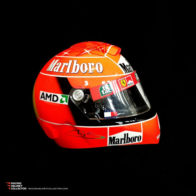 Michael Schumacher Signed Helmet Visor 2004 Display Tribute Autographed Full Scale 1:1 AS-00676